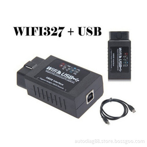 Diagnostic Tool ELM327 Wifi USB Cable ELM 327 Wifi Auto Code Scanner
